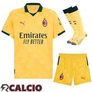 Insieme Terza Maglia AC Milan (Pantaloncini + Calzini) 2025/2026  Insieme Terza Maglia AC Milan (Pantaloncini + Calzini) 2025/2026