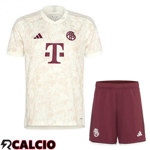 Terza Maglia Bayern Monaco Bambino Giallo 2023/2024