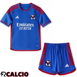Seconda Maglia Lyon OL Bambino Blu 2023/2024