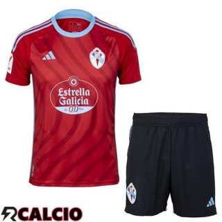 Seconda Maglia Celta Vigo Bambino Rosso 2023/2024