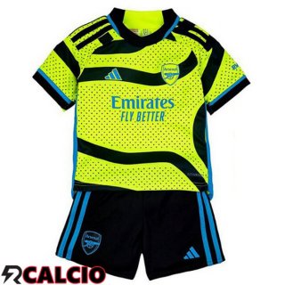 Seconda Maglia Arsenal Bambino Verde 2023/2024