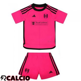 Seconda Maglia Fulham FC Bambino Rosa 2023/2024