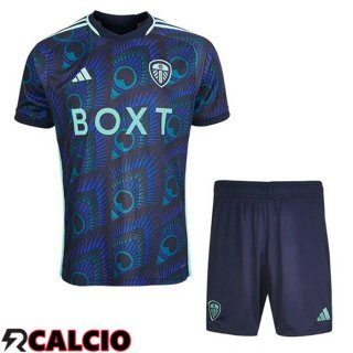 Seconda Maglia Leeds United Bambino Blu 2023/2024