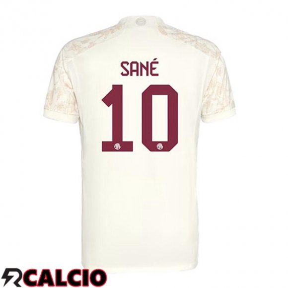 Terza Maglia Bayern Monaco (Sané 10) Giallo 2023/2024