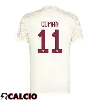 Terza Maglia Bayern Monaco (Coman 11) Giallo 2023/2024