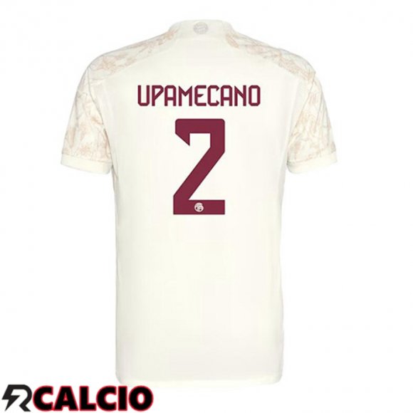 Terza Maglia Bayern Monaco (Upamecano 2) Giallo 2023/2024