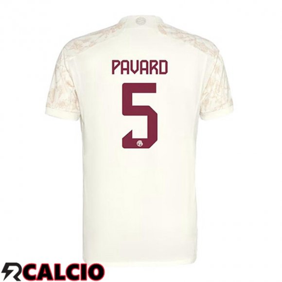 Terza Maglia Bayern Monaco (Pavard 5) Giallo 2023/2024