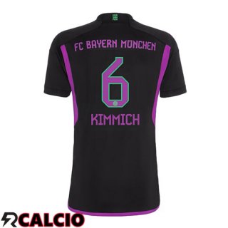 Seconda Maglia Bayern Monaco (Kimmich 6) Nero 2023/2024