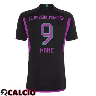 Seconda Maglia Bayern Monaco (Kane 9) Nero 2023/2024