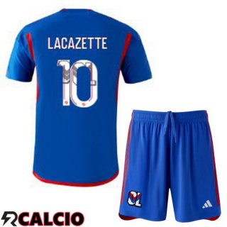 Seconda Maglia Lyon OL (LACAZETTE 10) Bambino Blu 2023/2024