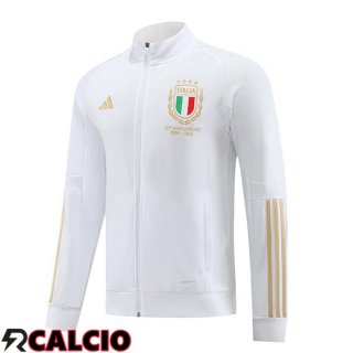 Giacca Calcio Italia Bianco 2023/2024  Giacca Calcio Italia Bianco 2023/2024