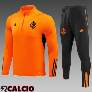 Insieme Tuta Calcio SC Internacional Bambino Arancia 2023/2024  Insieme Tuta Calcio SC Internacional Bambino Arancia 2023/2024