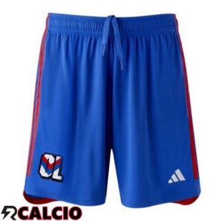 Seconda Pantaloncini Calcio Lyon OL Blu 2023/2024  Seconda Pantaloncini Calcio Lyon OL Blu 2023/2024