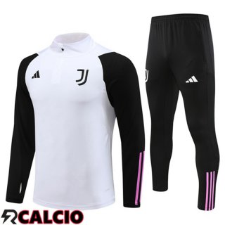 Insieme Tuta Calcio Juventus Bianco 2023/2024  Insieme Tuta Calcio Juventus Bianco 2023/2024