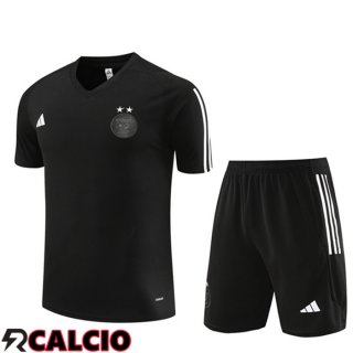T Shirt Allenamento Algeria + Pantaloncini Nero 2023/2024