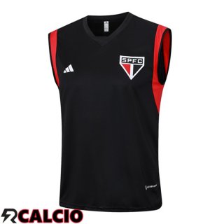 Canotta Calcio Sao Paulo FC Nero 2023/2024  Canotta Calcio Sao Paulo FC Nero 2023/2024