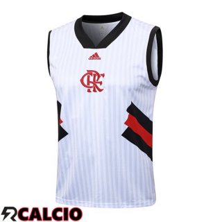 Canotta Calcio Flamengo Bianco 2023/2024  Canotta Calcio Flamengo Bianco 2023/2024