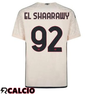 Seconda Maglia AS Roma (EL SHAARAWY 92) Giallo 2023/2024