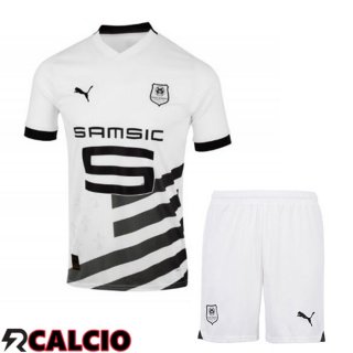 Seconda Maglia Stade Rennais Bambino Bianco 2023/2024