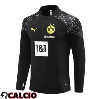 Felpa Allenamento Dortmund BVB Nero 2023/2024  Felpa Allenamento Dortmund BVB Nero 2023/2024