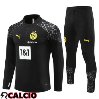 Insieme Tuta Calcio Dortmund BVB Nero 2023/2024