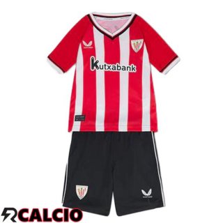 Prima Maglia Athletic Bilbao Bambino Rosso 2023/2024