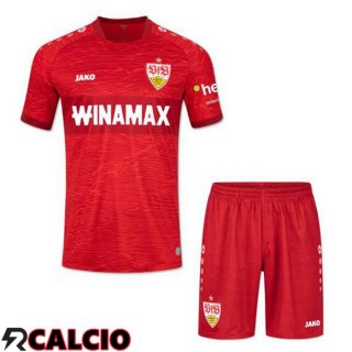 Seconda Maglia VfB Stuttgart Bambino Rosso 2023/2024