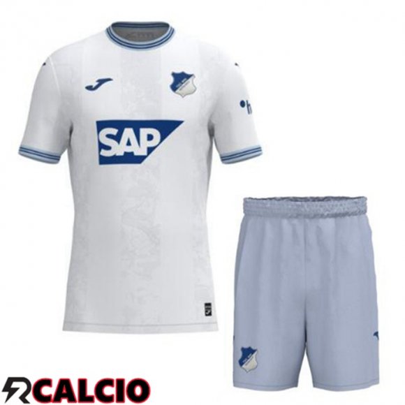 Seconda Maglia TSG Hoffenheim Bambino Bianco 2023/2024  Seconda Maglia TSG Hoffenheim Bambino Bianco 2023/2024