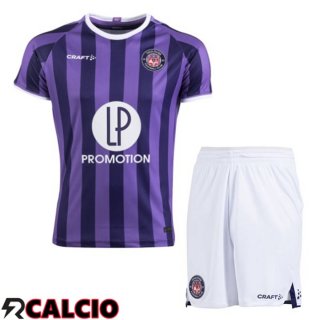Seconda Maglia Toulouse Bambino Viola 2023/2024  Seconda Maglia Toulouse Bambino Viola 2023/2024