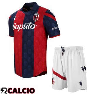 Prima Maglia Bologne Bambino Blu Rosso 2023/2024