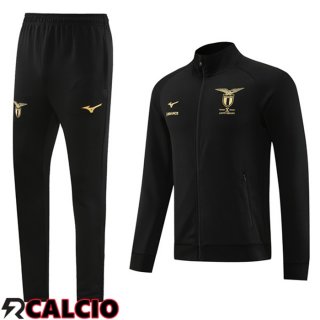 Insieme Tuta Calcio - Giacca SS Lazio Nero 2023/2024