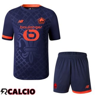 Terza Maglia Lille OSC Bambino Nero 2023/2024