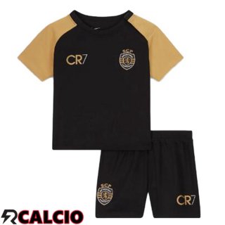 Terza Maglia Sporting CP Bambino Nero 2023/2024