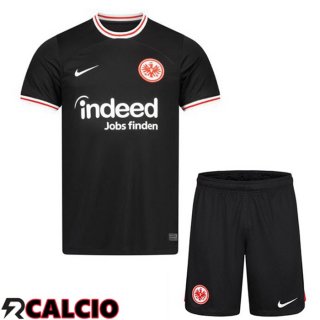 Seconda Maglia Eintracht Frankfurt Bambino Nero 2023/2024