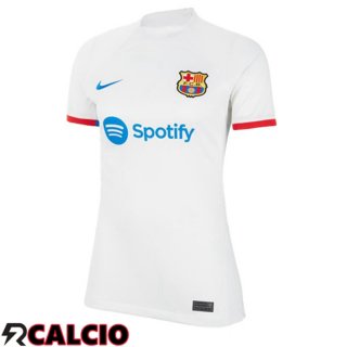 Seconda Maglia FC Barcellona Donna Bianco 2023/2024
