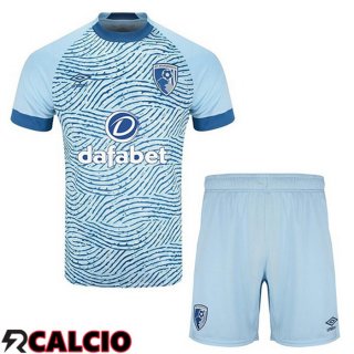 Seconda Maglia AFC Bournemouth Bambino Blu 2023/2024