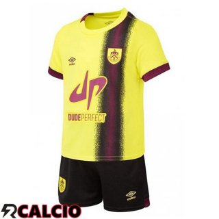 Seconda Maglia Burnley Bambino Giallo 2023/2024