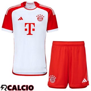 Insieme Prima Maglia Bayern Monaco + Pantaloncini 2023/2024