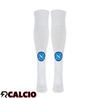 Seconda Calzini Calcio SSC Napoli Bianco 2023/2024