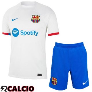 Insieme Seconda Maglia FC Barcellona + Pantaloncini 2023/2024