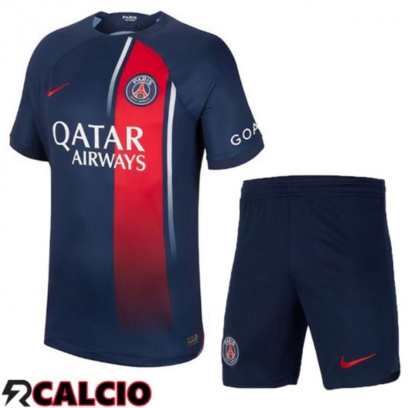 Insieme Prima Maglia Paris PSG + Pantaloncini 2023/2024