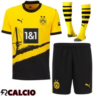 Insieme Prima Maglia Dortmund (Pantaloncini + Calzini) 2023/2024