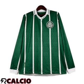 Prima Maglia Palmeiras Retro Manica Lunga Verde 1993