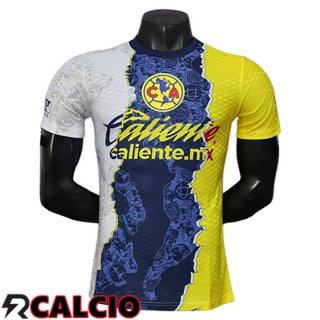Maglia Club America Edizione Speciale Blu/Giallo/Bianco 2025/2026  Maglia Club America Edizione Speciale Blu/Giallo/Bianco 2025/2026