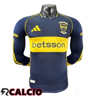 Prima Maglia Boca Juniors Manica Lunga 2025/2026  Prima Maglia Boca Juniors Manica Lunga 2025/2026