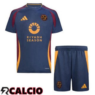 Terza Maglia AS Roma Bambino Blu Reale 2024/2025