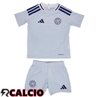 Terza Maglia Leicester City Bambino Grigio 2024/2025  Terza Maglia Leicester City Bambino Grigio 2024/2025