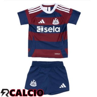 Terza Maglia Newcastle United Bambino Blu Rosso 2024/2025