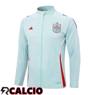 Giacca Calcio Spagna Verde 2024/2025  Giacca Calcio Spagna Verde 2024/2025