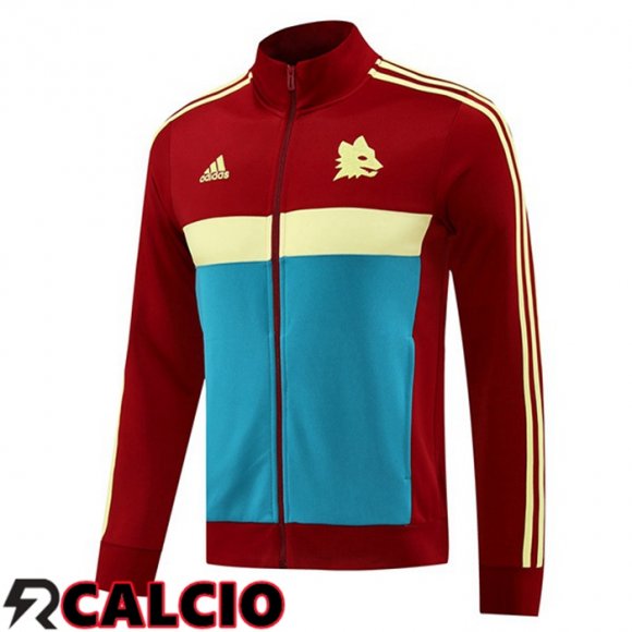 Giacca Calcio AS Roma Rosso 2024/2025  Giacca Calcio AS Roma Rosso 2024/2025